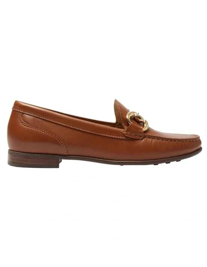 Easy Steps Tuscany Loafers in Cognac