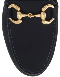 Easy Steps Tuscany Loafers in Navy Nubuck