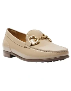 Easy Steps Tuscany Loafers in Bone Patent