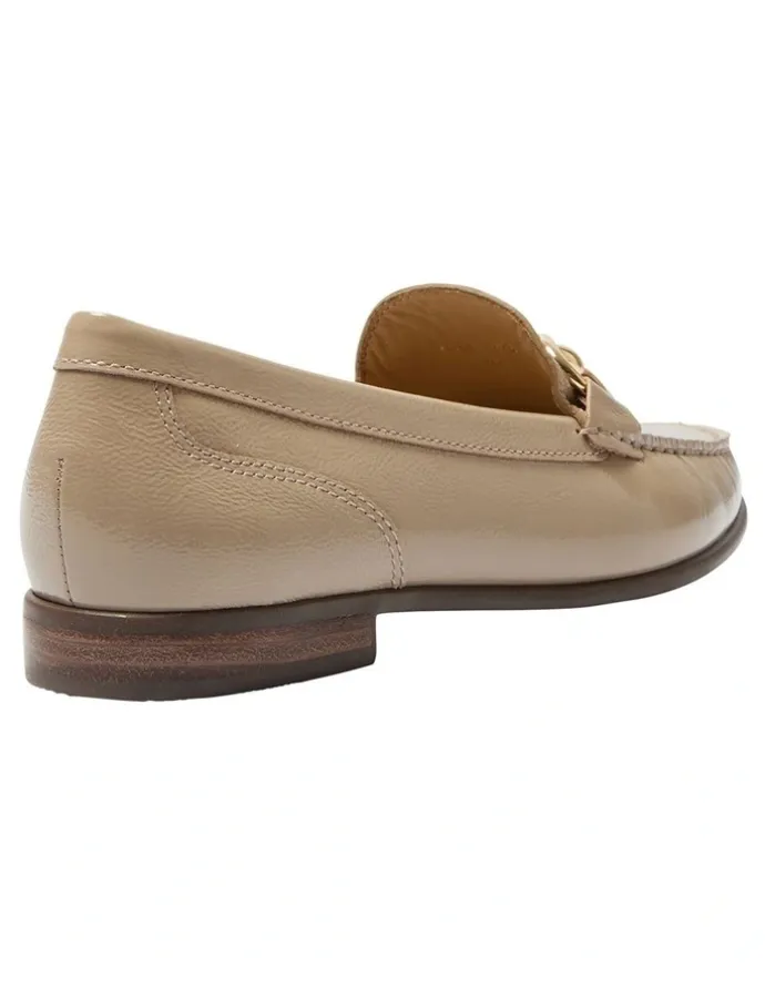 Easy Steps Tuscany Loafers in Bone Patent