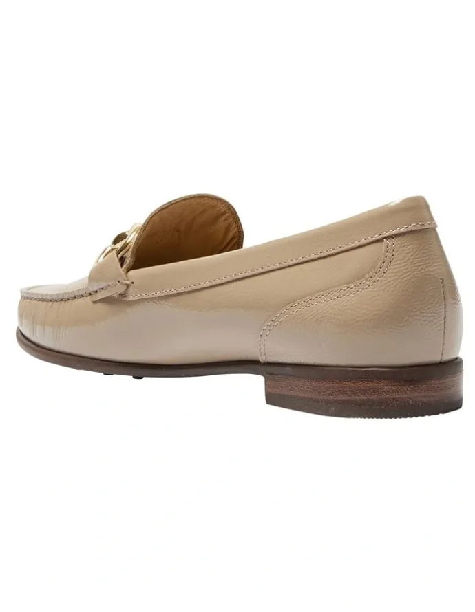 Easy Steps Tuscany Loafers in Bone Patent