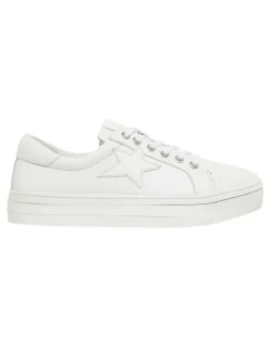 Easy Steps Ultra Sneakers in White Leather