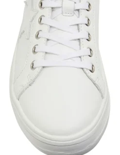 Easy Steps Ultra Sneakers in White Leather