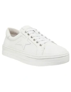 Easy Steps Ultra Sneakers in White Leather
