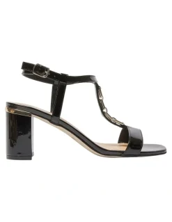 Easy Steps Unicorn Sandals in Black Patent