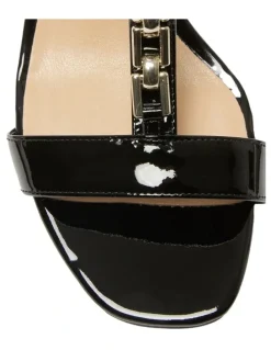 Easy Steps Unicorn Sandals in Black Patent