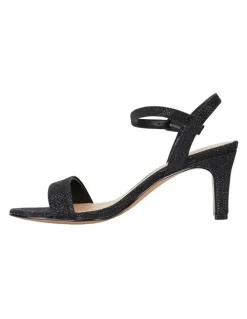 Easy Steps Unison Black Shimmer Sandals