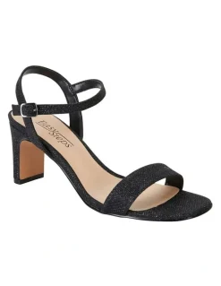 Easy Steps Unison Black Shimmer Sandals