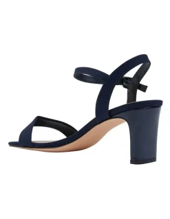 Easy Steps Unison Navy Fabric Sandals