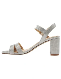 Easy Steps Unity Sandals in Silver Fabric