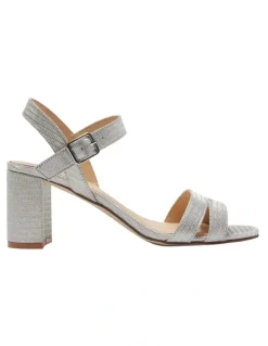 Easy Steps Unity Sandals in Silver Fabric