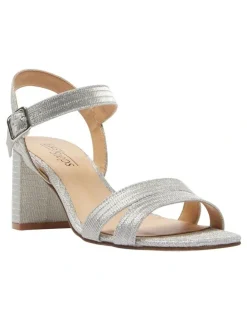 Easy Steps Unity Sandals in Silver Fabric