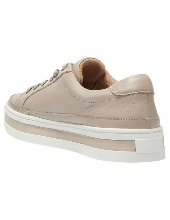 Easy Steps Uruguay Sneakers in Light Grey Leather
