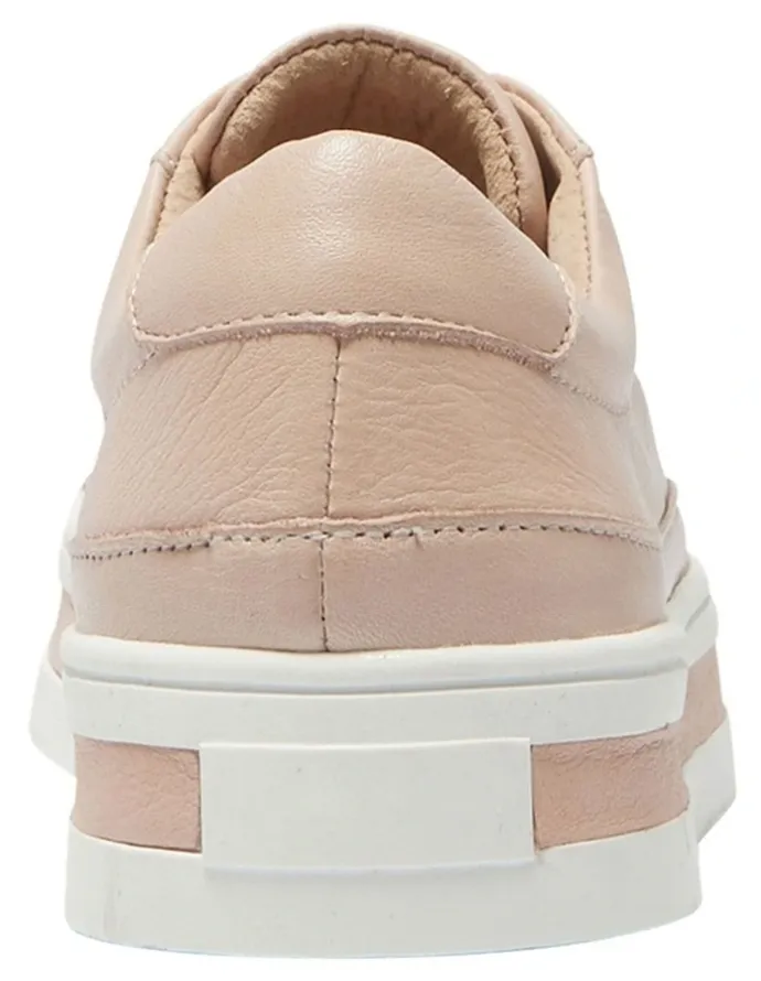 Easy Steps Uruguay Sneakers in Blush Leather