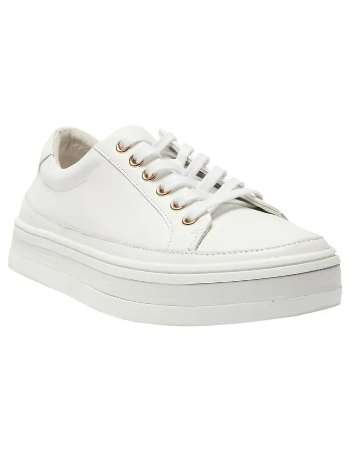 Easy Steps Uruguay Sneakers in White Leather
