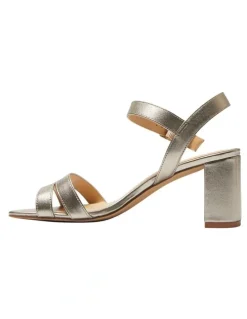 Easy Steps Utopia Sandals in Pewter Metallic
