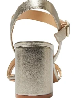 Easy Steps Utopia Sandals in Pewter Metallic