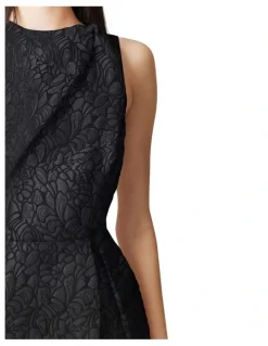 Elliatt Deanna Midi Dress in Black