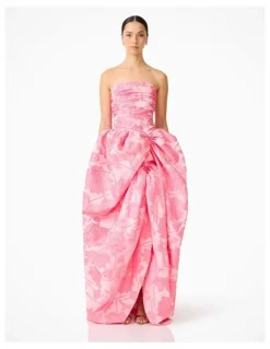 Elliatt Dionne Strapless Ballgown in Pink