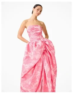 Elliatt Dionne Strapless Ballgown in Pink