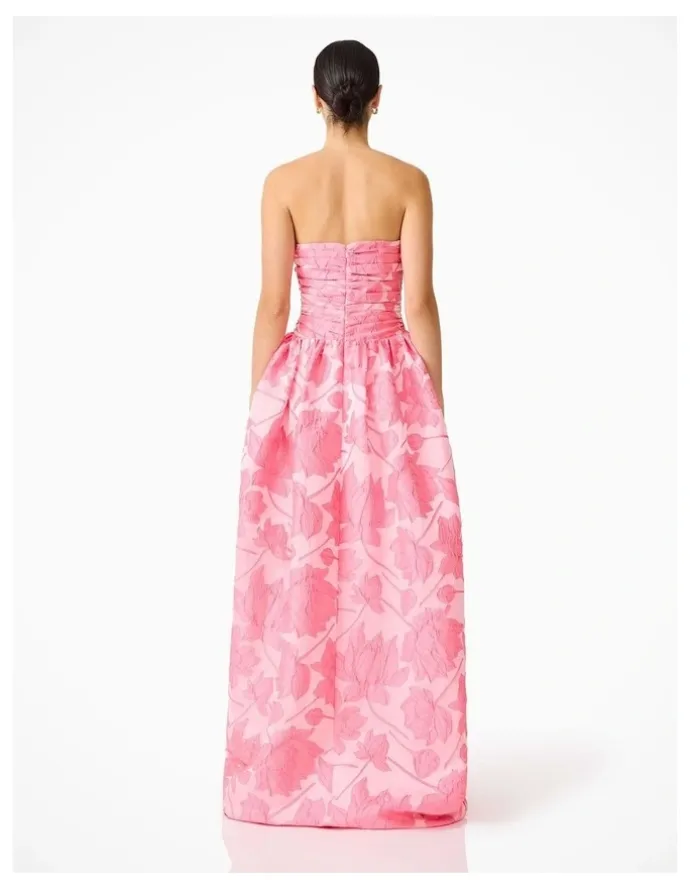 Elliatt Dionne Strapless Ballgown in Pink