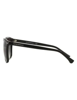 Emporio Armani EA4060F Black Sunglasses