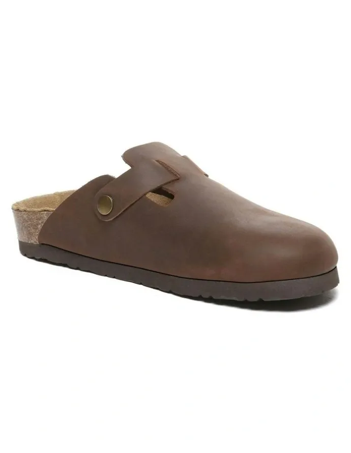 Ever AU Brooklyn Buckle Sandal in Chocolate