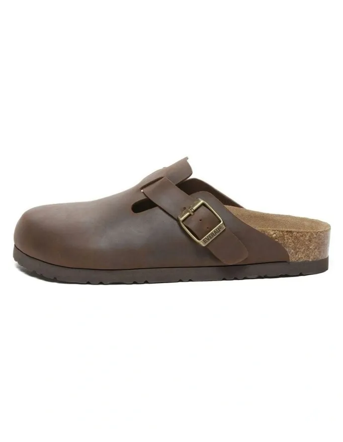 Ever AU Brooklyn Buckle Sandal in Chocolate