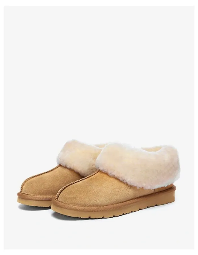 Ever AU Homey Slipper Suede in Chestnut