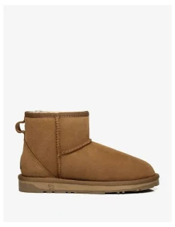 Ever AU Mini Classic Boots in Chestnut