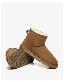 Ever AU Mini Classic Boots in Chestnut