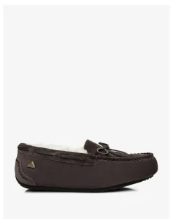 Ever AU Miracle Moccasin Loafers in Chocolate