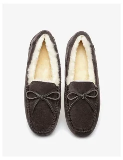 Ever AU Miracle Moccasin Loafers in Chocolate