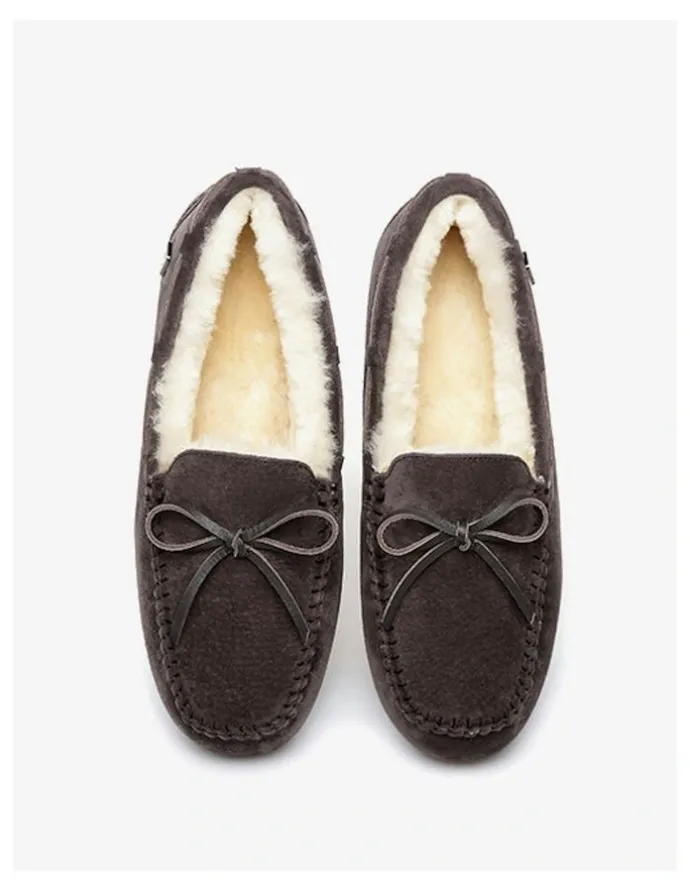 Ever AU Miracle Moccasin Loafers in Chocolate