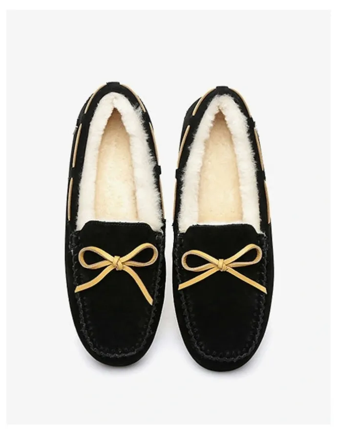 Ever AU Miracle Moccasin Loafers in Black