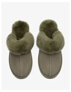 Ever AU Muffin Slipper Suede in Caribou