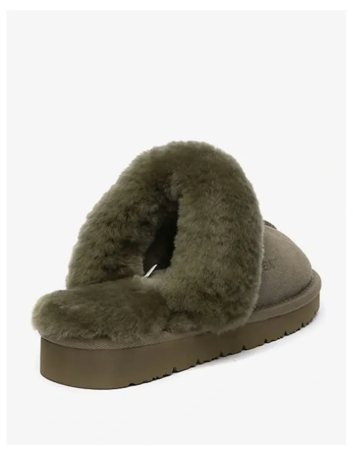 Ever AU Muffin Slipper Suede in Caribou