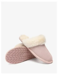 Ever AU Rosa Slipper Suede in Pink