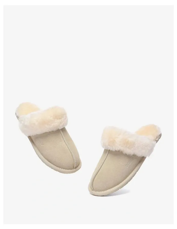 Ever AU Rosa Slipper Suede in Sand