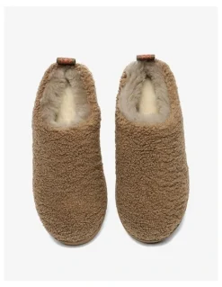 Ever AU Teddycozy Slipper in Brown