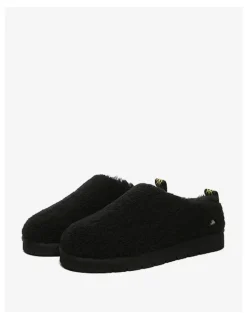 Ever AU Teddycozy Slipper in Black