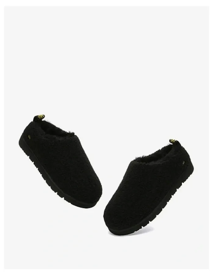 Ever AU Teddycozy Slipper in Black