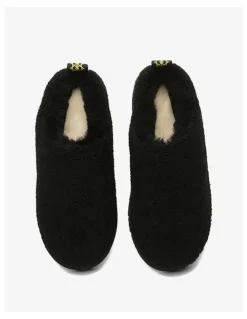 Ever AU Teddycozy Slipper in Black