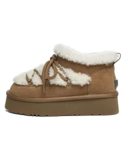 EVERAU Everau Womens Mini Carmen Platform Boots