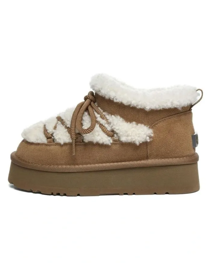 EVERAU Everau Womens Mini Carmen Platform Boots