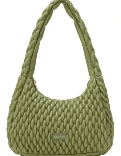 Every Other QUILTED SHOULDER BAG IN OLIVE
