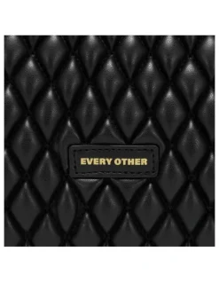 Every Other QUILTED SHOULDER BAG IN BLACK