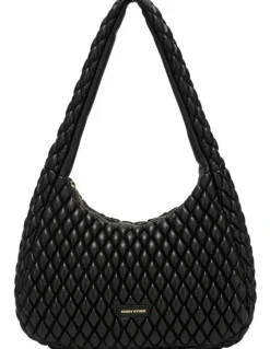Every Other QUILTED SHOULDER BAG IN BLACK