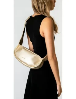 Every Other SOFT CRESCENT BAG IN GOLD