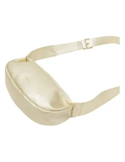 Every Other SOFT CRESCENT BAG IN GOLD